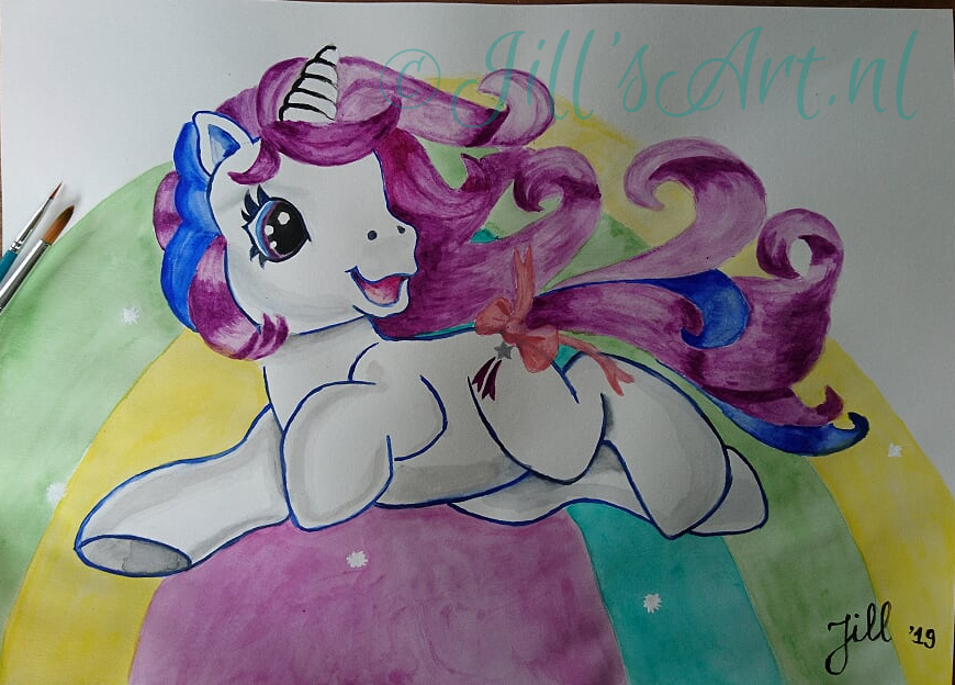 Min ga werken Overtuiging My Little Pony voor Isis – Jill's Art
