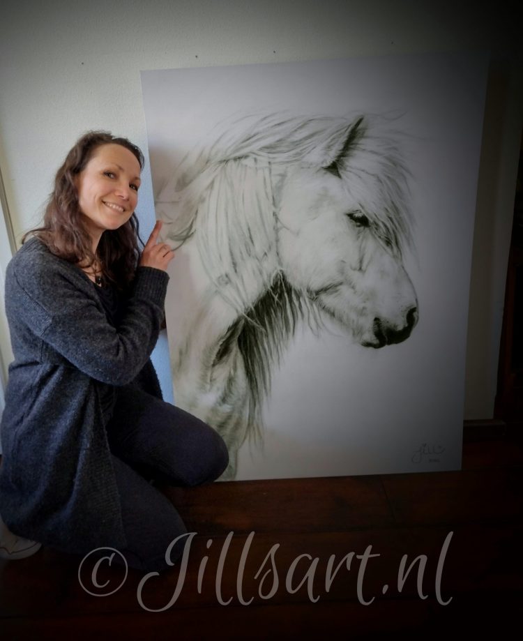 icelandic-horse-art-equine-pet-portrait-realism-fineart